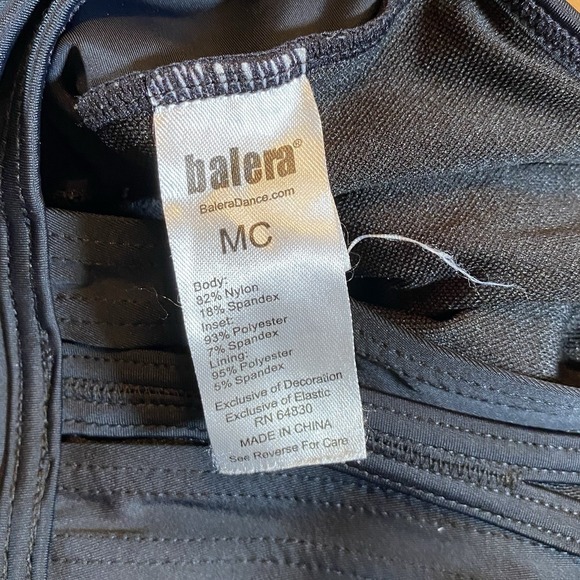 Set of 3 Dance Leotards 2 Balera  Black MC 1 Kandi Kouture Raspberry MC - Picture 8 of 11